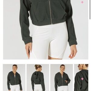 7 Diamonds Charcoal Textured Hoodie